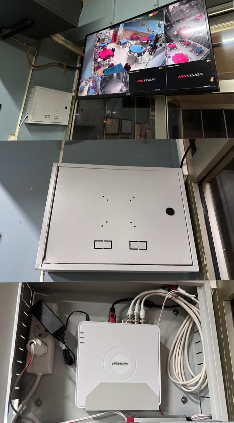 Yılmaz Kırathanesi - Güvenlik Kamerası projesi, İzmir - İzvan güvenlik kamerası kurulumu